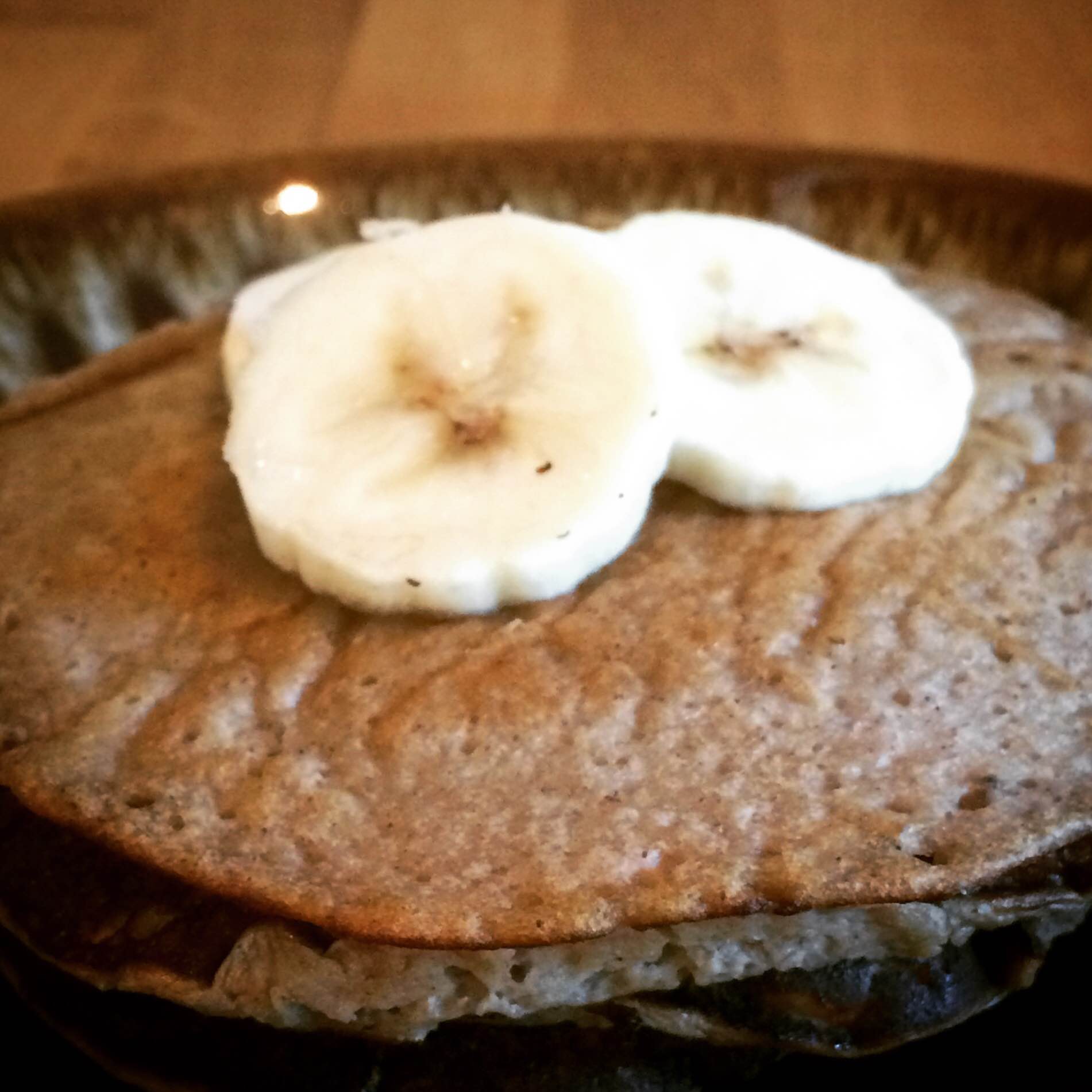 Gluten Free Banana Pancakes with Cricket Protein