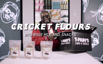 UnBoxing Video with T-Pain on Fuse TV – Featuring Cricket Brownies and Roasted Crickets